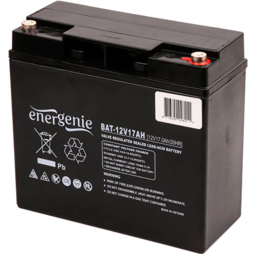 Купити Акумуляторна батарея EnerGenie 12V 17AH (BAT-12V17AH/4) AGM