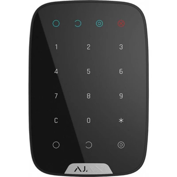 Купити Бездротова сенсорна клавіатура Ajax KeyPad Black (8722.12.BL1/38248.12.BL1)