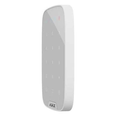 Купить Бездротова сенсорна клавіатура Ajax KeyPad White (8706.12.WH1/38249.12.WH1)