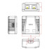 Купить Розетка Cablexpert (NCAC-2U6-01) 2хRJ-45, Cat6, зовнішня, біла