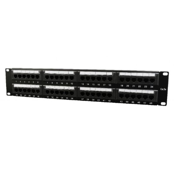 Купить Патч-панель Cablexpert (NPP-C548CM-001) 19" 48 портів, UTP, cat.5e