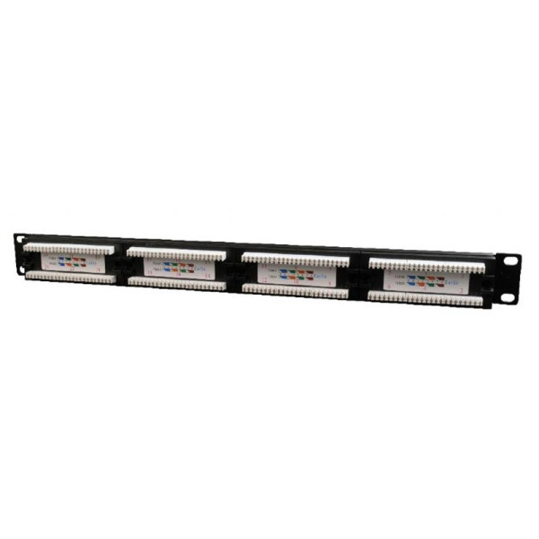 Купить Патч-панель Cablexpert (NPP-C524CM-0011) 19" 24 порти, UTP, cat.5e