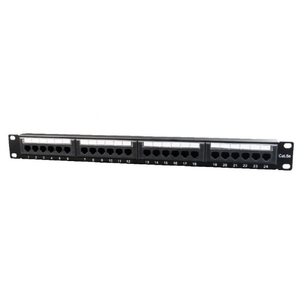 Купить Патч-панель Cablexpert (NPP-C524CM-0011) 19" 24 порти, UTP, cat.5e