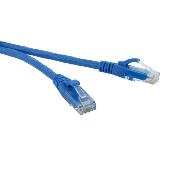 Купити Патч-корд литий, UTP, RJ45, Cat.5e, 15m, синій