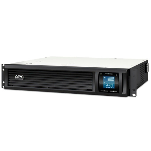 Купити Джерело безперебійного живлення APC Smart-UPS C RM 2000VA LCD, Lin.int., 6 x IEC, RJ-45, USB, LCD, металл (SMC2000I-2U)