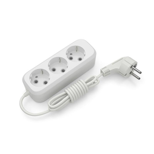 Купить Удлинитель блочный (ABS) Electrum 3 гнезда 2м с заземлением C-ES-1791