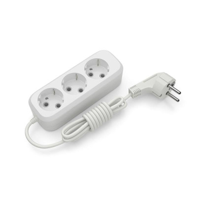 Купити Подовжувач блоковий (ABS) Electrum 3 гнізда 5м із заземленням C-ES-1812
