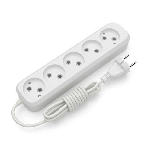 Купить Удлинитель блочный (ABS) Electrum 5гнезд 2м C-ES-1796