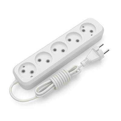 Купити Подовжувач блоковий (ABS) Electrum 5гнізд 5м C-ES-1817