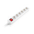 Купить Фільтр живлення REAL-EL RS-6 Protect M 3м White (EL122300033)