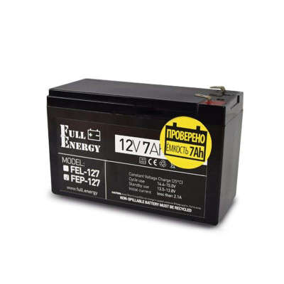 Купить Акумуляторна батарея Full Energy FEP-127 12V 7AH (FEP-127) AGM
