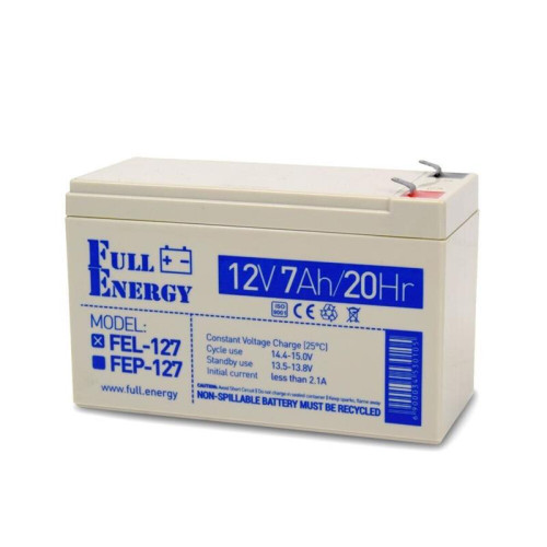 Купить Акумуляторна батарея Full Energy FEL-127 12V 7AH (FEL-127) GEL