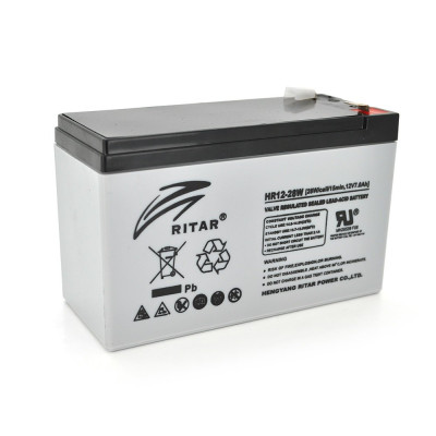Купити Акумуляторна батарея Ritar 12V 7AH (HR1228W/01709) AGM