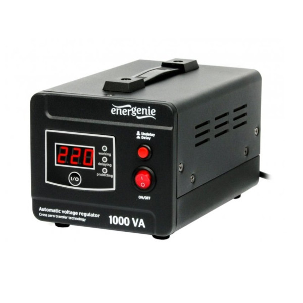 Купить Стабілізатор EnerGenie EG-AVR-D1000-01 1000VA