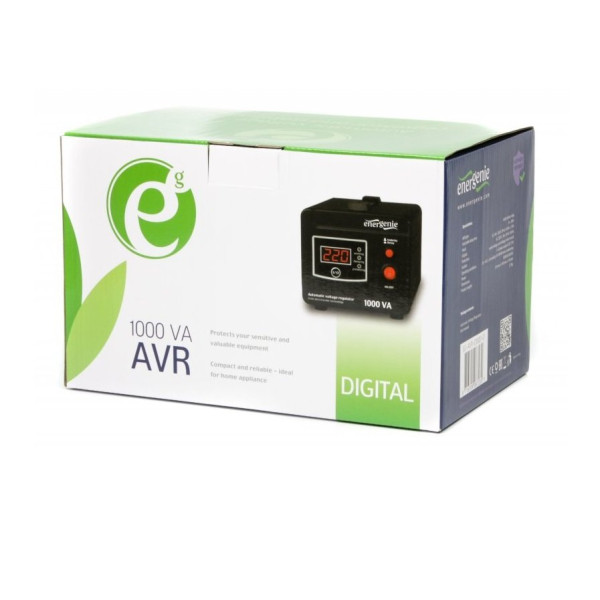 Купить Стабілізатор EnerGenie EG-AVR-D1000-01 1000VA