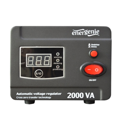 Купити Стабілізатор EnerGenie EG-AVR-D2000-01 2000VA