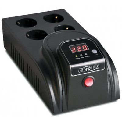 Купити Стабілізатор EnerGenie EG-AVR-E1000-01 1000VA
