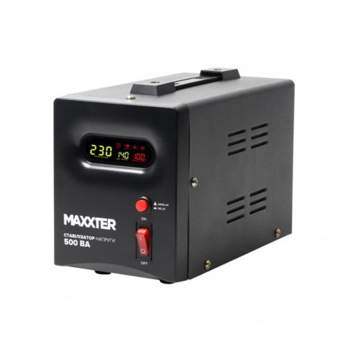 Купити Стабілізатор Maxxter MX-AVR-S500-01 500VA