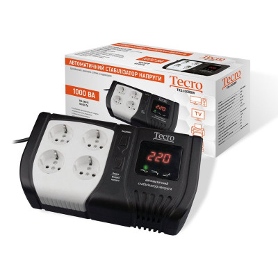 Купити Стабілізатор напруги Tecro TRS-1000BW