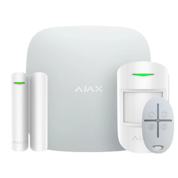 Купити Комплект охоронної сигналізації Ajax StarterKit 2 (8EU) White (29340.102.WH1/35974.102.WH1)