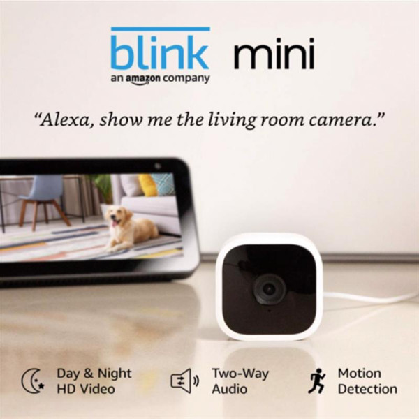 Купити IP камера Amazon Blink Mini 1080P HD Indoor Smart Security (BCM00300U)