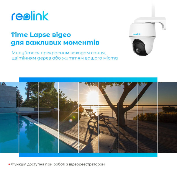 Купити IP камера Reolink Go PT Plus