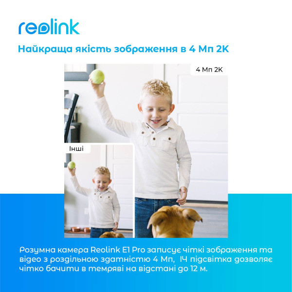 Купить IP камера Reolink E1 Pro