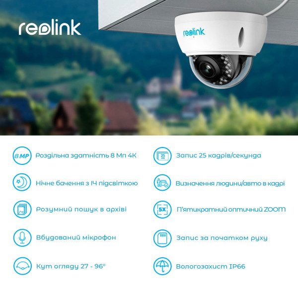 Купити IP камера Reolink RLC-842A