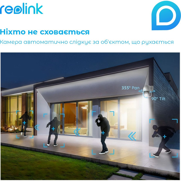 Купити IP камера Reolink TrackMix PoE