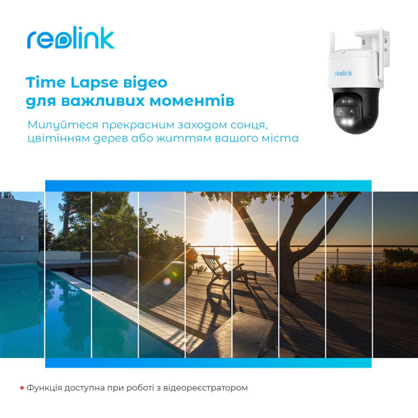 Купити IP камера Reolink TrackMix Wi-Fi