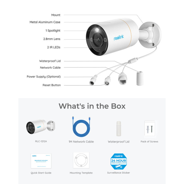 Купить IP камера Reolink RLC-1212A