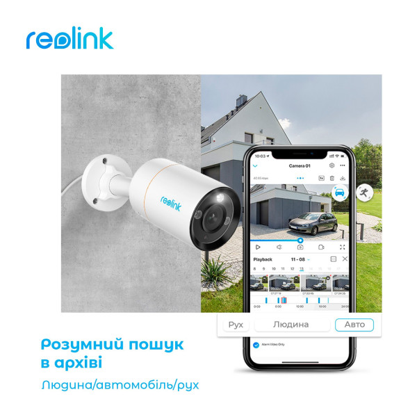 Купити IP камера Reolink RLC-1212A 2.8 mm