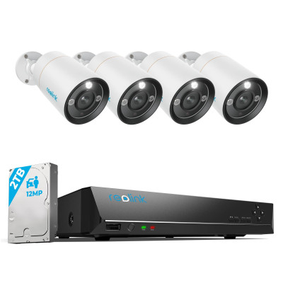 Купити Комплект відеоспостереження Reolink RLK8-1200B4-A 2.8 mm