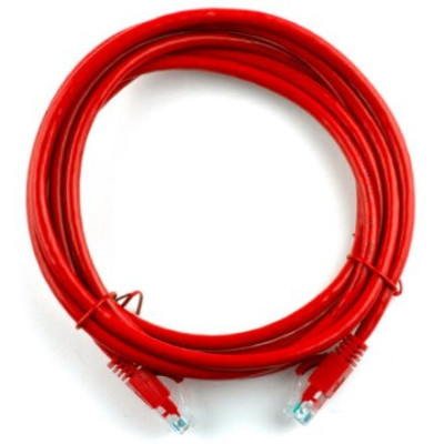 Купити Патч-корд литий Ritar PCR-CU/2Rd/04276 UTP, RJ45, Cat.5e, 2m, червоний