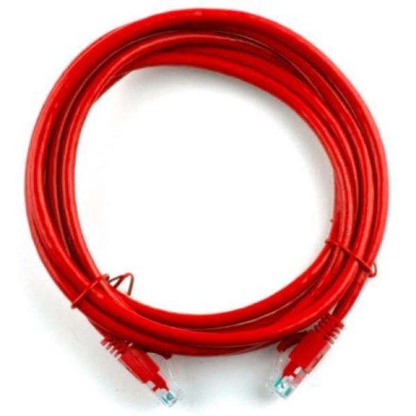 Купити Патч-корд литий Ritar PCR-CU/2Rd/04276 UTP, RJ45, Cat.5e, 2m, червоний