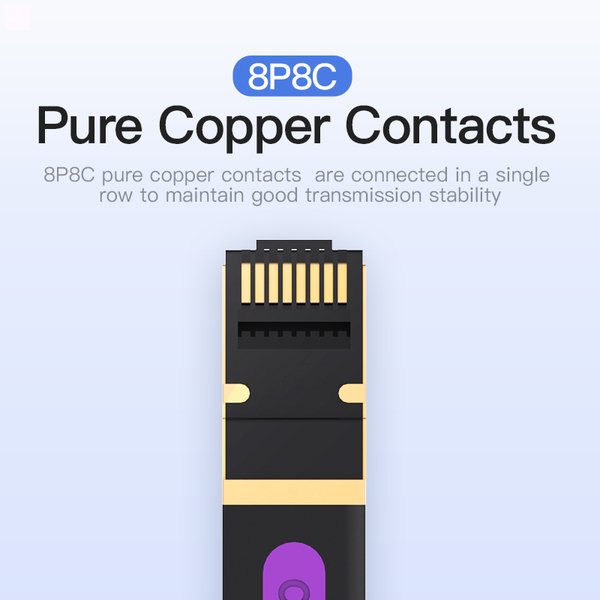 Купить Патч-корд Vention CAT7 SSTP Ethernet, 20 m, Black (ICABQ)