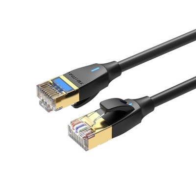 Купити Патч-корд Vention CAT 8 SFTP Ethernet Slim Type, 2 m, Black (IKIBH)