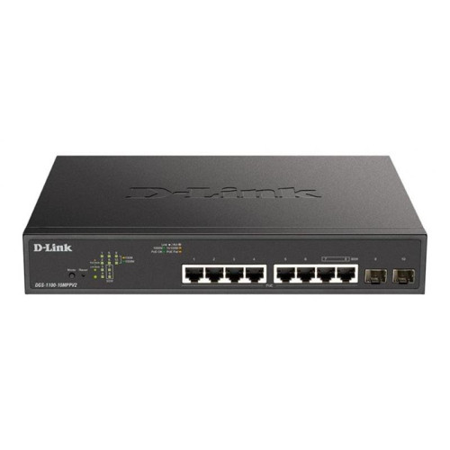 Купить Коммутатор D-Link DGS-1100-10MPPV2/A3A