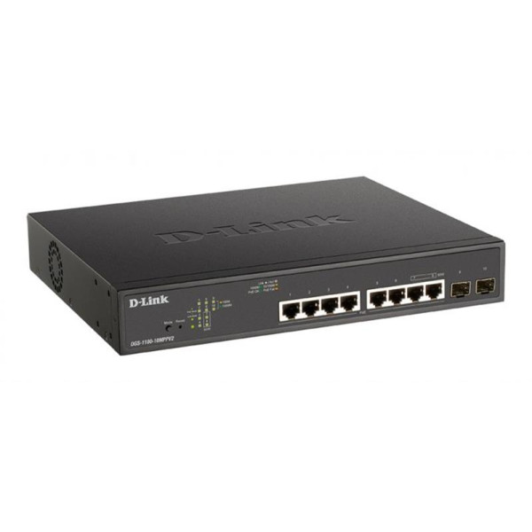 Купить Коммутатор D-Link DGS-1100-10MPPV2/A3A