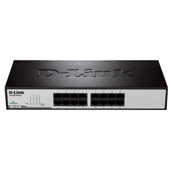 Купити Комутатор D-Link DES-1016D/H1A