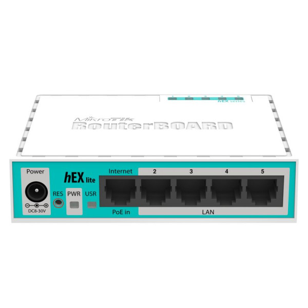 Купити Маршрутизатор MikroTik RouterBOARD RB750r2 hEX lite