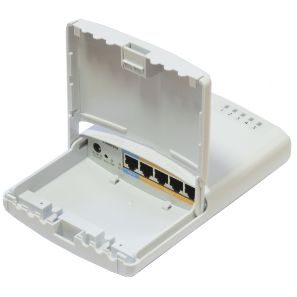 Купити Маршрутизатор MIKROTIK PowerBox (RB750P-PBr2)
