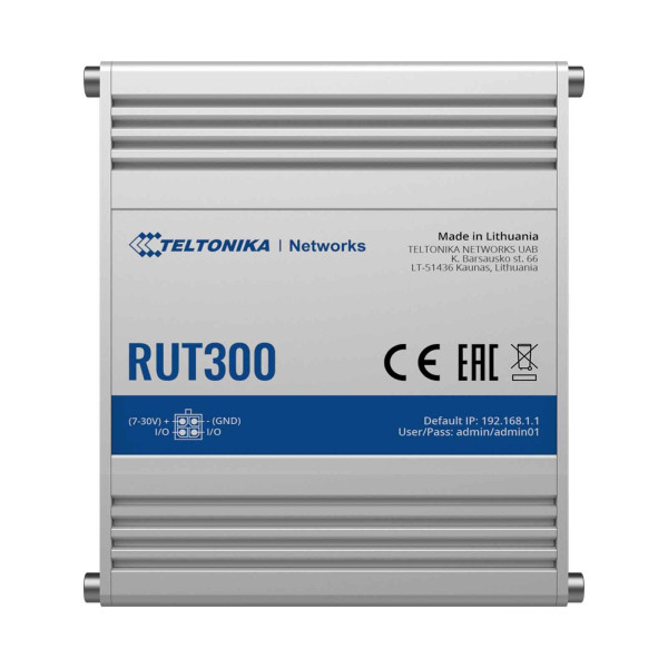 Купить Маршрутизатор Teltonika RUT300 (RUT300000000)