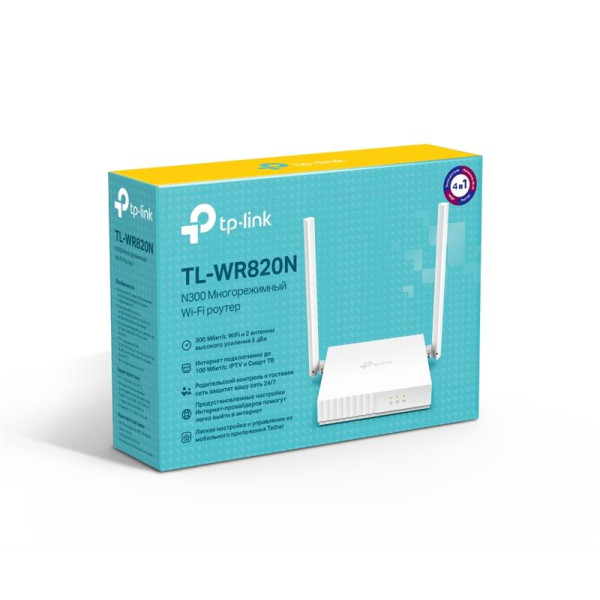 Купить Бездротовий маршрутизатор TP-Link TL-WR820N V2