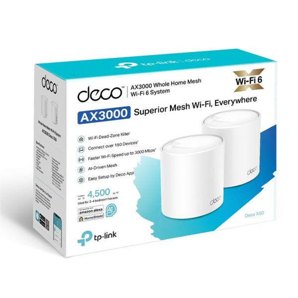 Купить WiFi Mesh-система TP-Link Deco X50(2-pack)