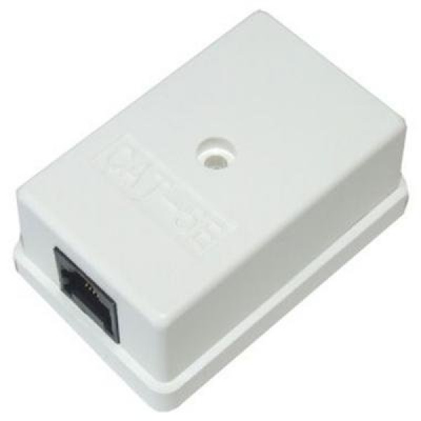 Купить Розетка Atcom (15253) зовнішня UTP 5e 1-порт RJ 45