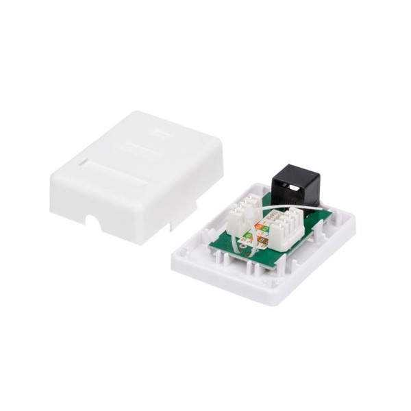 Купить Розетка Atcom (60251) зовнішня UTP сat 6 1-порт RJ45