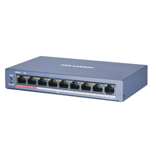Купити Комутатор Hikvision DS-3E0109P-E/M(B)