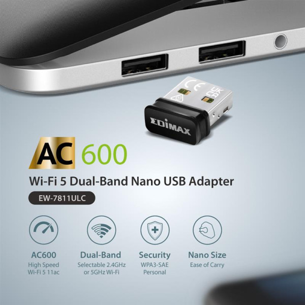 Купить Бездротовий адаптер Edimax EW-7811ULC