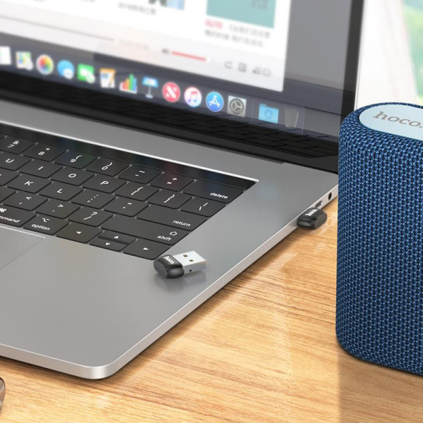 Купить Bluetooth-адаптер Hoco UA18 v5.0 Black